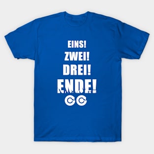 Retro Arcade Game "1, 2, 3, END" T-Shirt